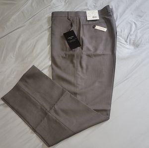 Calvin Klein Men's Modern Fit Grey Dress Pants 36 x 32